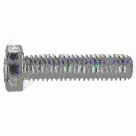 Midwest Fastener Grade 5, 3/8"-16 Hex Head Cap Screw, Zinc Plated Steel, 1-1/2 in L, 3 PK 933945